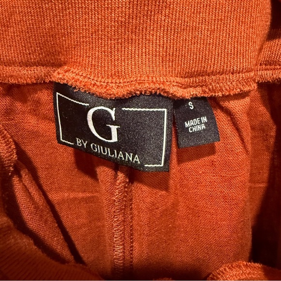 G by Giuliana Women's Terracotta Joggers - Picture 3 of 8